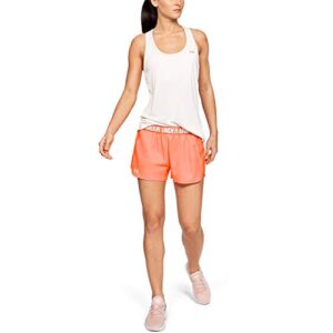 Under Armour Play Up Short 2.0 - Inside Out Mesh, Peach Plasma (836)/White, XX-Small