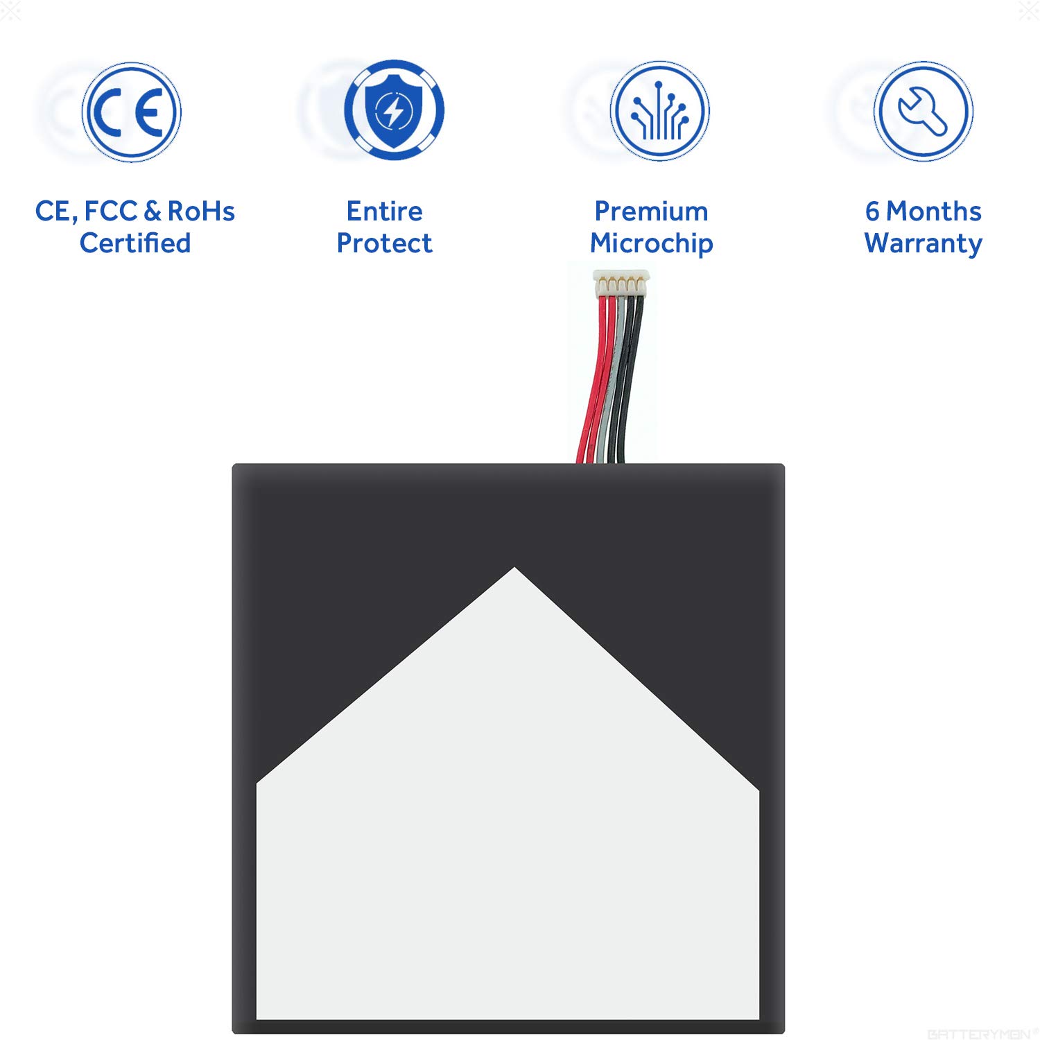 BatteryMon HAC-003 Battery Repalcement for Switch 2017 Game Console HAC-001 HAC-A-BPHAT-C0 HAC-S-JP/EU-C0 (3.7V 16Wh)