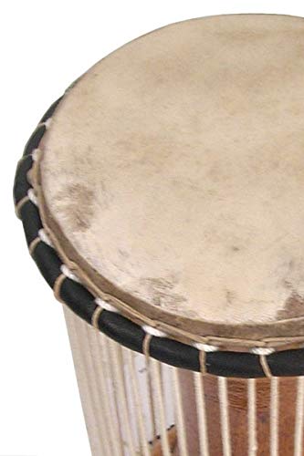 Paragon Heartwood Mali Tama 5" x 11" - Professional African Talking Drum - Stick included