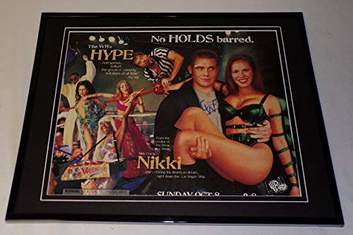 2000 WB Sundays Nikki Cox Hype Framed 11x14 ORIGINAL Vintage Advertisement