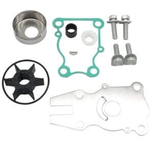 GHmarine 63DW0078 Water Pump Impeller Kit for Yamaha Outboard Marine 40 50 60 HP Motors 63D-W0078-01-00