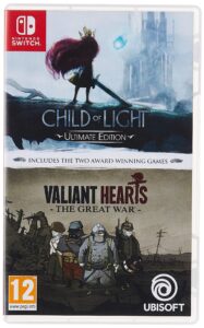 child of light & valiant hearts (nintendo switch)