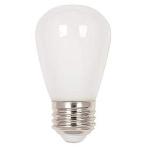 westinghouse 5511520 1.2 (15-watt equivalent) s14 frosted, e26 (medium) base (4 pack) led light bulbs, frost