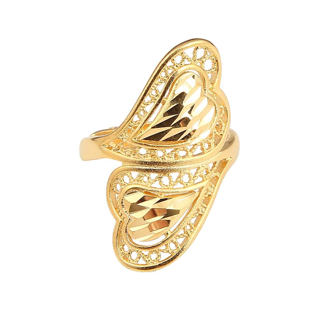 Ethiopian Wedding Ring for Women Nigerian Somali African Fashion Ring Middle East Jewelry