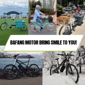 BAFANG BBS02B 48V 750W Mid Drive Kit E-Bike Conversion Motor Kit DIY Convert Normal Bike to Electric Bike Kit with 500C LCD Display