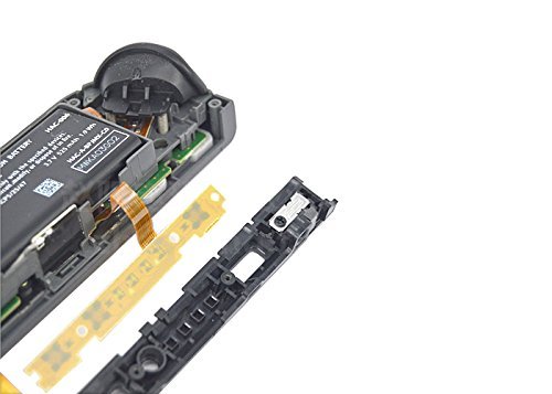 Fix Part Right Left L R Slider Rail with Flex Cable Replacement for Switch NS NX Joy-Con Console (Left)