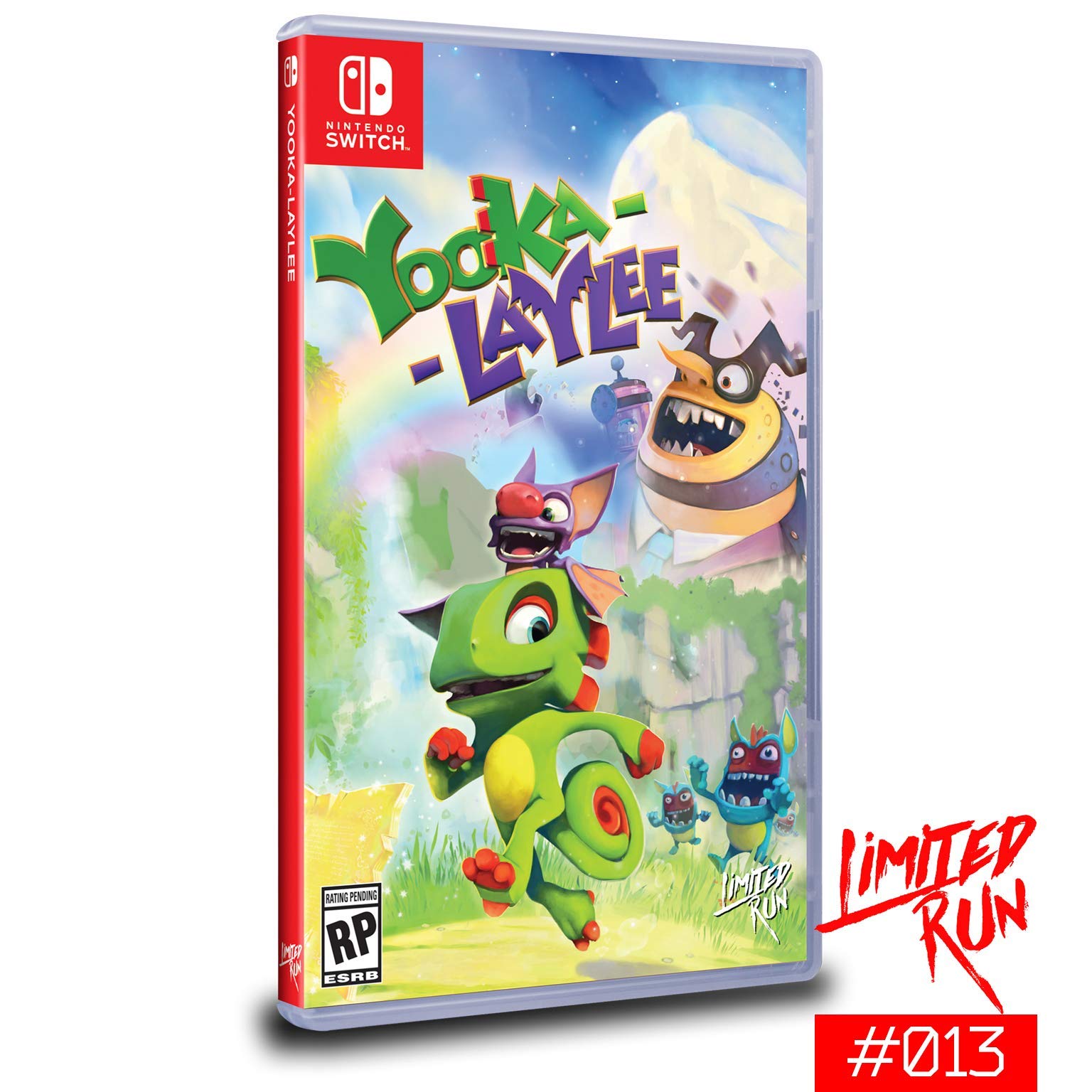 Yooka Laylee - Nintendo Switch (Limited Run Games Exclusive Cover)