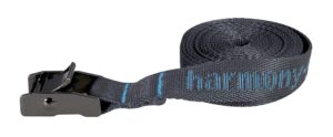 harmony gear basic tie down strap 12' , black