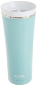 thermos sipp stainless steel 16 ounce travel tumbler, matte turquoise (ns105tq4)