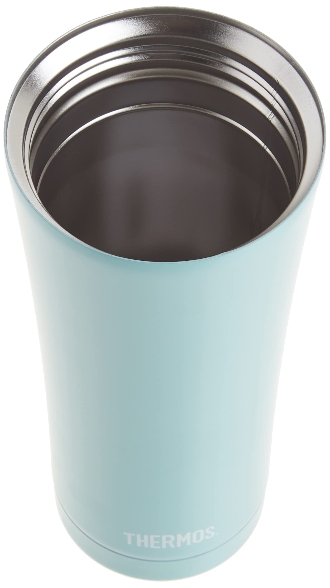 Thermos Sipp Stainless Steel 16 Ounce Travel Tumbler, Matte Turquoise (NS105TQ4)