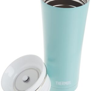 Thermos Sipp Stainless Steel 16 Ounce Travel Tumbler, Matte Turquoise (NS105TQ4)