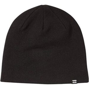 Billabong mens All Day Beanie Hat, Black, One Size US