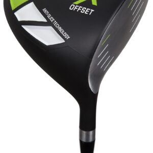 Pinemeadow Golf PGX Offset Driver (Ladies, Right Hand, Graphite, Ladies Flex) Black/Green/White