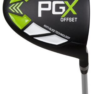 Pinemeadow Golf PGX Offset Driver (Ladies, Right Hand, Graphite, Ladies Flex) Black/Green/White