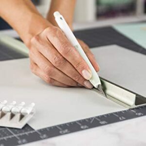 Cricut TrueControl Knife Kit - For Use As a Precision Knife, Craft knife, Carving Knife and Hobby Knife - For Art, Scrapbooking, Stencils, and DIY Projects - Comes With 5 Spare Blades - [Mint]