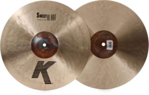 zildjian k sweet hi-hat cymbals - 14 inches