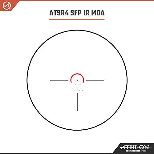 Athlon Optics Midas BTR GEN2 1-6x24 Riflescope - ATSR4 SFP IR MOA, Black