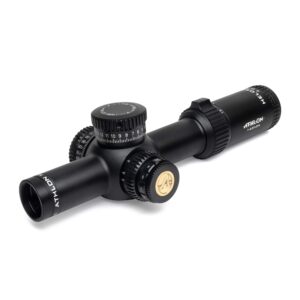 athlon optics helos btr 1-4.5x24 riflescope - atsr3 ffp ir moa, black