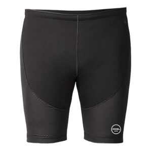 xcel mens celliant paddle 1mm short (black, xlarge)