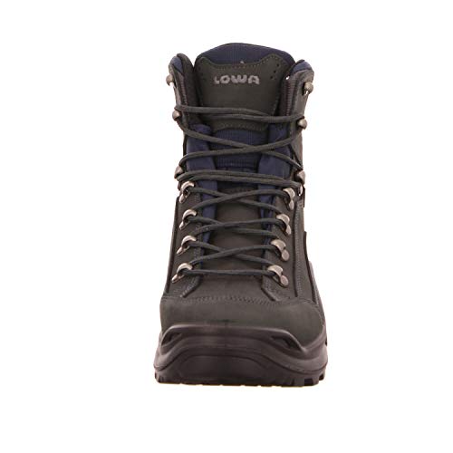 Lowa Men's High Rise Hiking Boots, Grau Grigio Scuro 0954, 10 UK