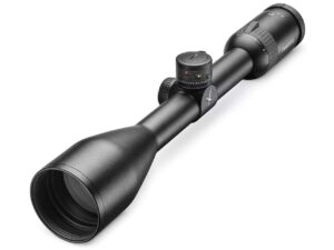 swarovski optik 2.4-12x50 z5 bt series riflescope, matte black with second focal plane 4w reticle, ballistic turret, 1" center tube