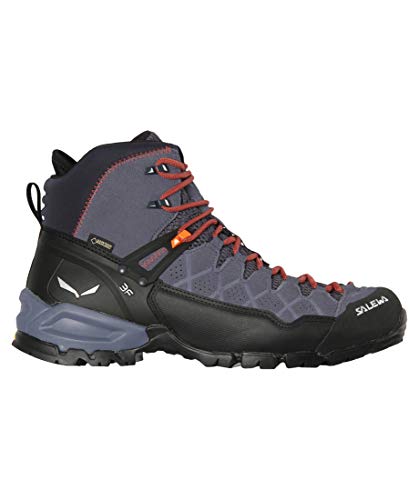 Salewa Men's MS ALP Trainer MID GTX Trekking & Hiking Boots, Ombre Blue Fluo Orange, 11