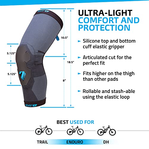 7iDP Project LITE Knee S,Grey,7012-05-520