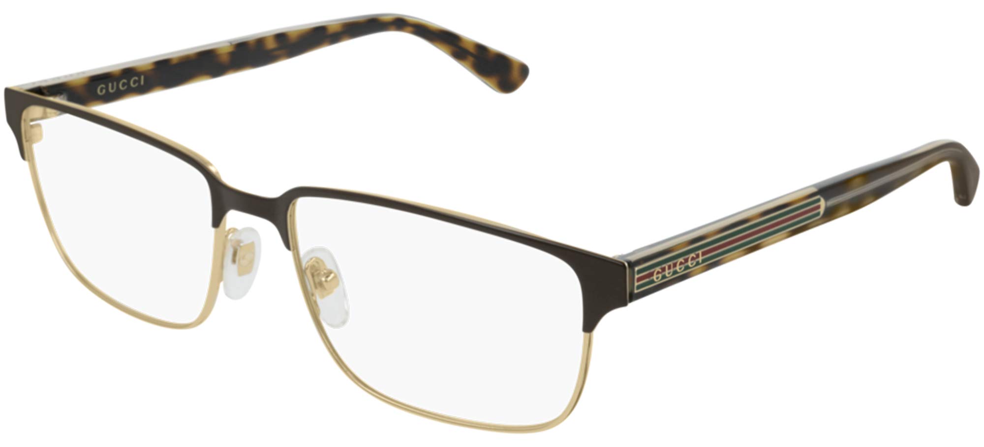 Eyeglasses Gucci GG 0383 O- 005 Brown/Havana