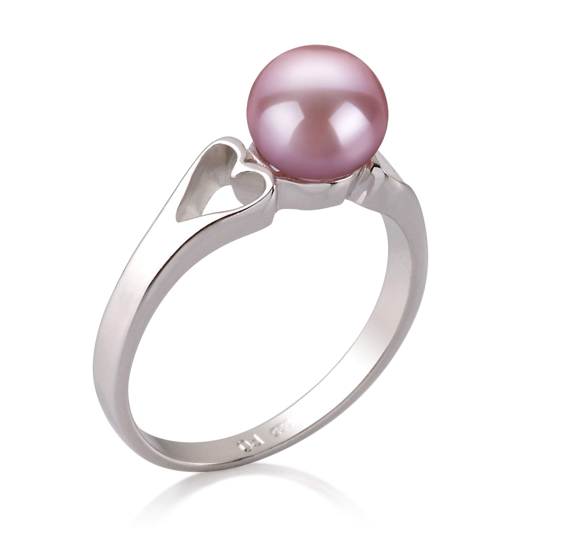 Jessica Lavender 6-7mm AA Quality Freshwater 925 Sterling Silver Cultured Pearl Ring For Women - Size-7