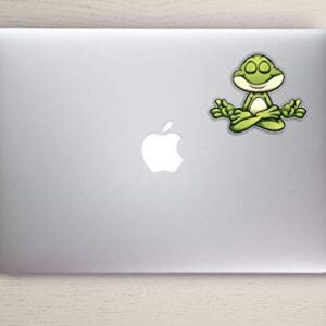 Yoga Frog Sticker