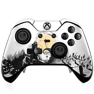 Skinit Decal Gaming Skin Compatible with Xbox One Elite Controller - Officially Licensed Disney The Nightmare Before Christmas Jack on Spiral Hill Art Design