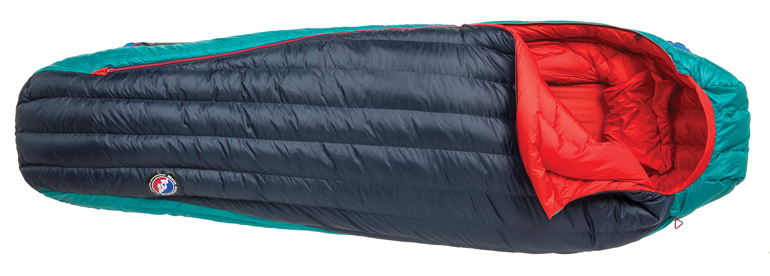 Big Agnes Women's Daisy Mae (650 DownTek) Sleeping Bag, 0 Degree, Petite, Right Zip