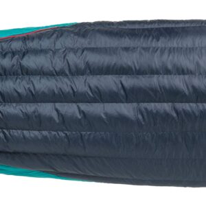 Big Agnes Women's Daisy Mae (650 DownTek) Sleeping Bag, 0 Degree, Petite, Right Zip