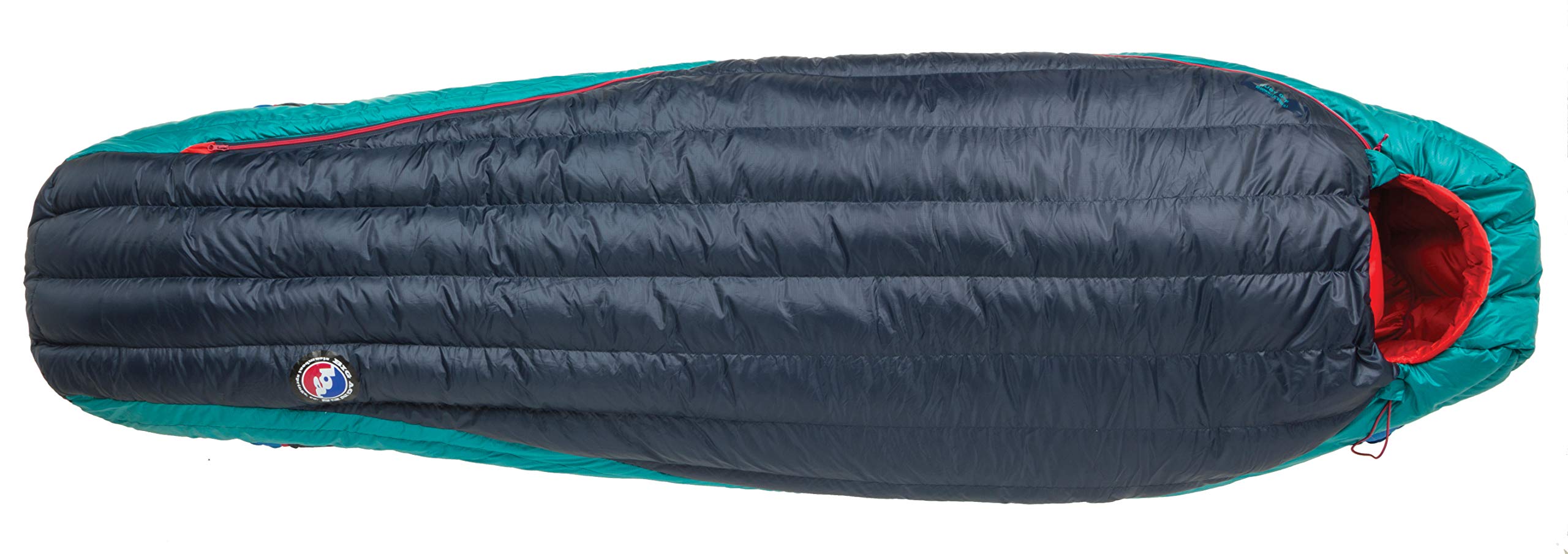 Big Agnes Women's Daisy Mae (650 DownTek) Sleeping Bag, 0 Degree, Petite, Right Zip