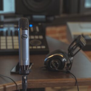 Logitech for Creators Blue Ember XLR Condensor Microphone for Studio, Recording, Podcast, Streaming Mic