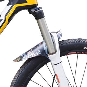 Dilwe Bike Fenders, Bike Rear Mudguard Tire Tyre Mud Flaps for Mountain Bike, Road Bike