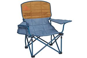 kelty lowdown camping chair – portable, folding chair for festivals, camping and beach days, tapestry blue