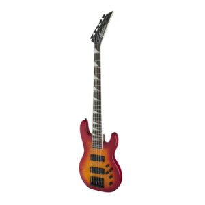 Jackson JS Series 5-String Concert Bass JS3VQ, Cherry Burst, Amaranth Fingerboard