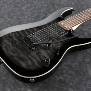 Ibanez GRGA 6 String Solid-Body Electric Guitar, Right, Transparent Black Sunburst, Full (GRGA120QATKS)