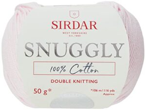 sirdar snuggly 100% cotton 763 powder