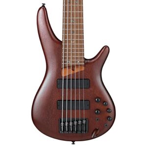 Ibanez SR Standard 6-String Electric Bass (Right-Handed, Brown Mahogany)