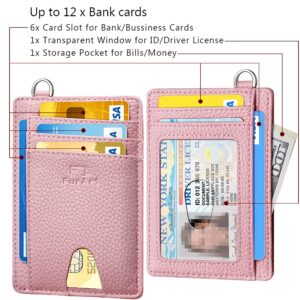 FurArt Slim Minimalist Wallet, Front Pocket Wallets, RFID Blocking, Credit Card Holder for Men & Women