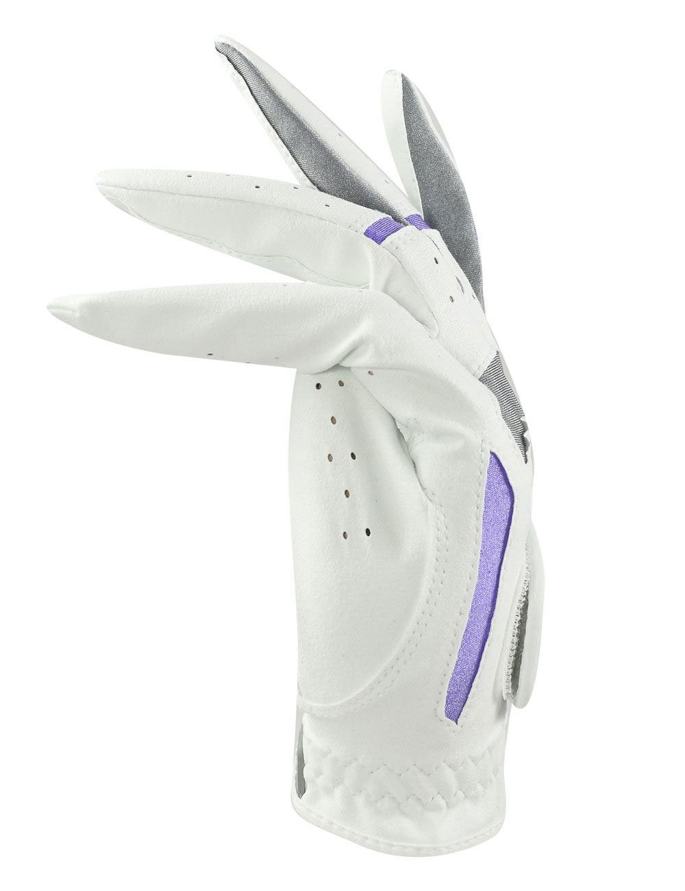 Etonic Golf Ladies LRH Stabilizer F1T Sport Glove (2 Pack) White Large