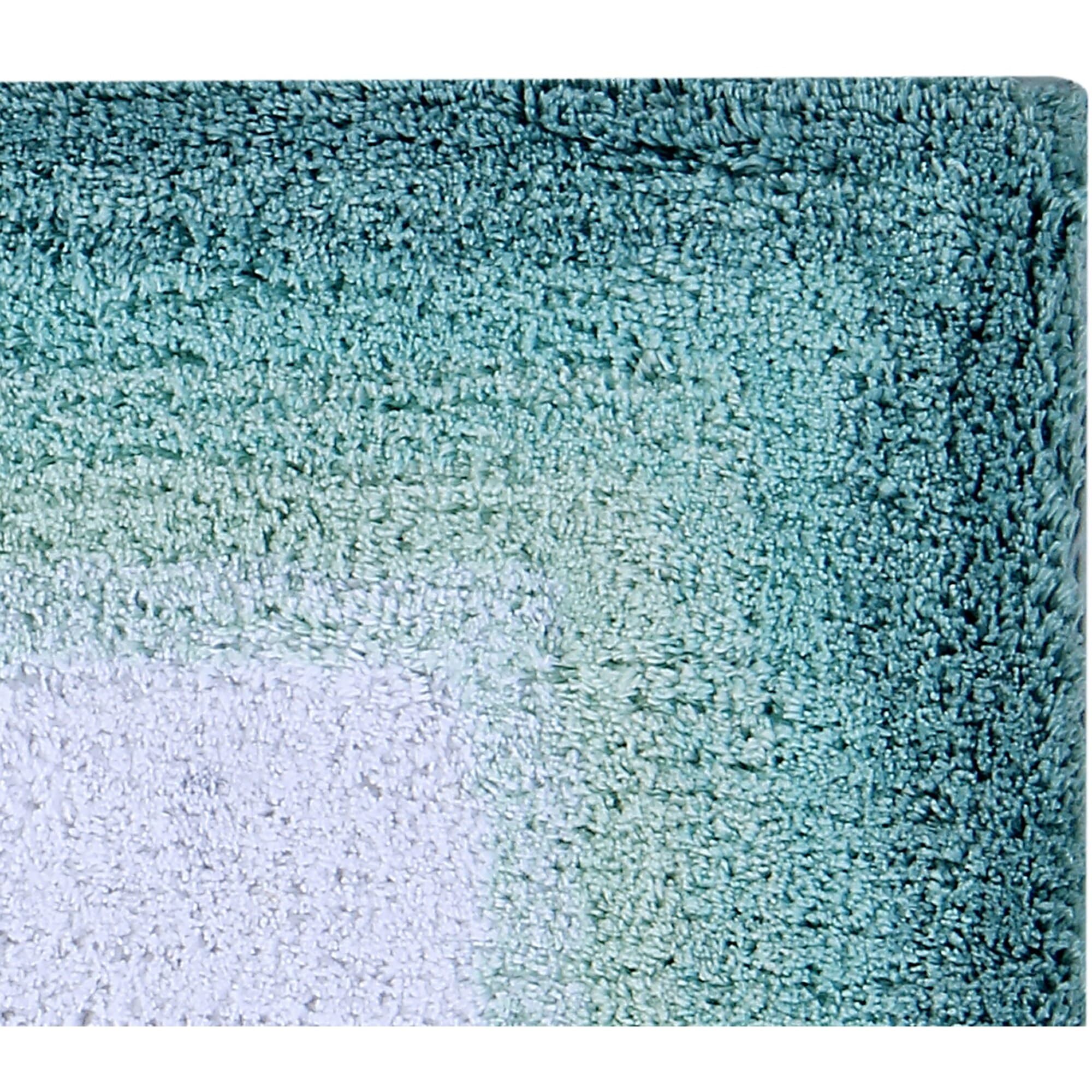 Better Trends 100% Cotton Bathroom Mat in Torrent Collection - Ultra Soft, Plush, Absorbent, Tufted Bath Mat Rug in Vibrant Colors, Size 30" Round Rug, Turquoise Rug