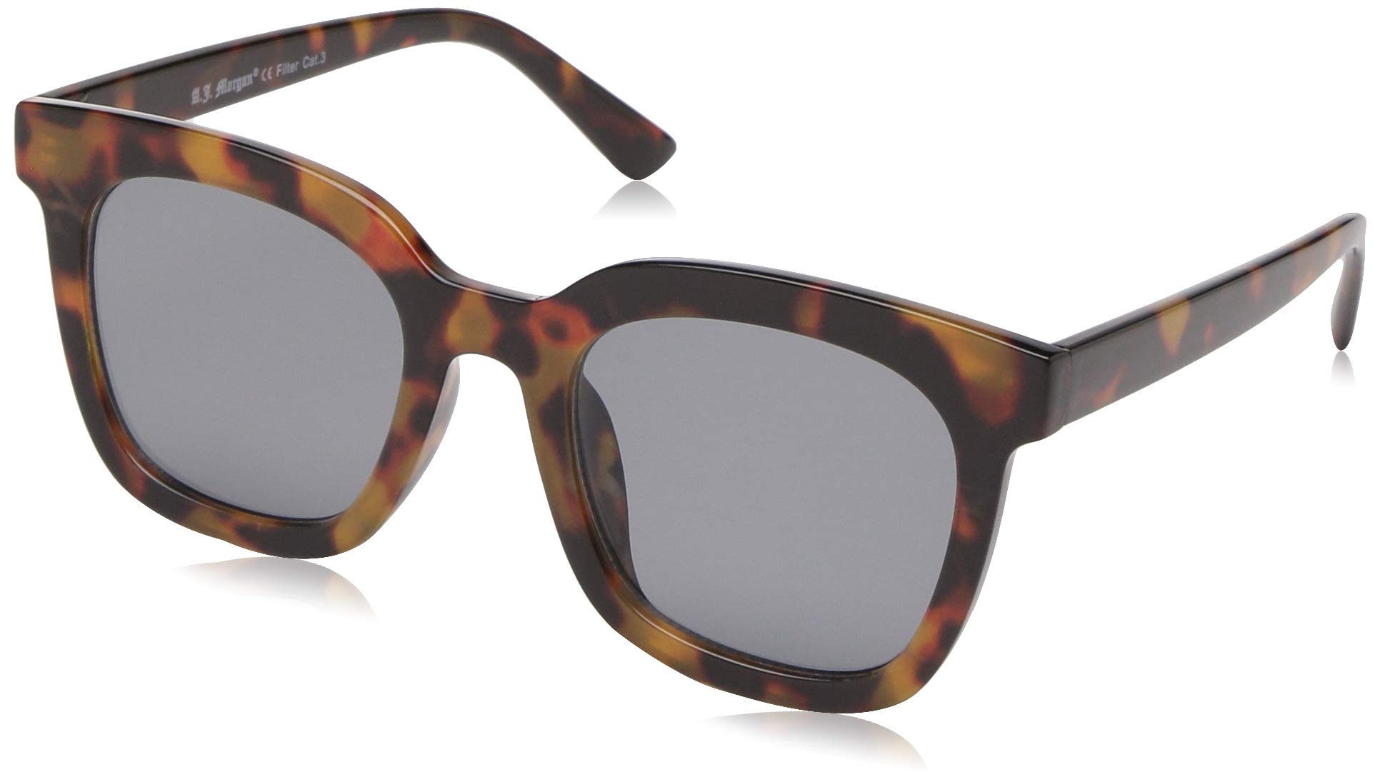 A.J. Morgan womens Line Up Sunglasses, Tortoise, 50 mm US