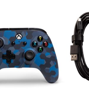 PowerA Wired Controller for Xbox One - Night Cloud Camo