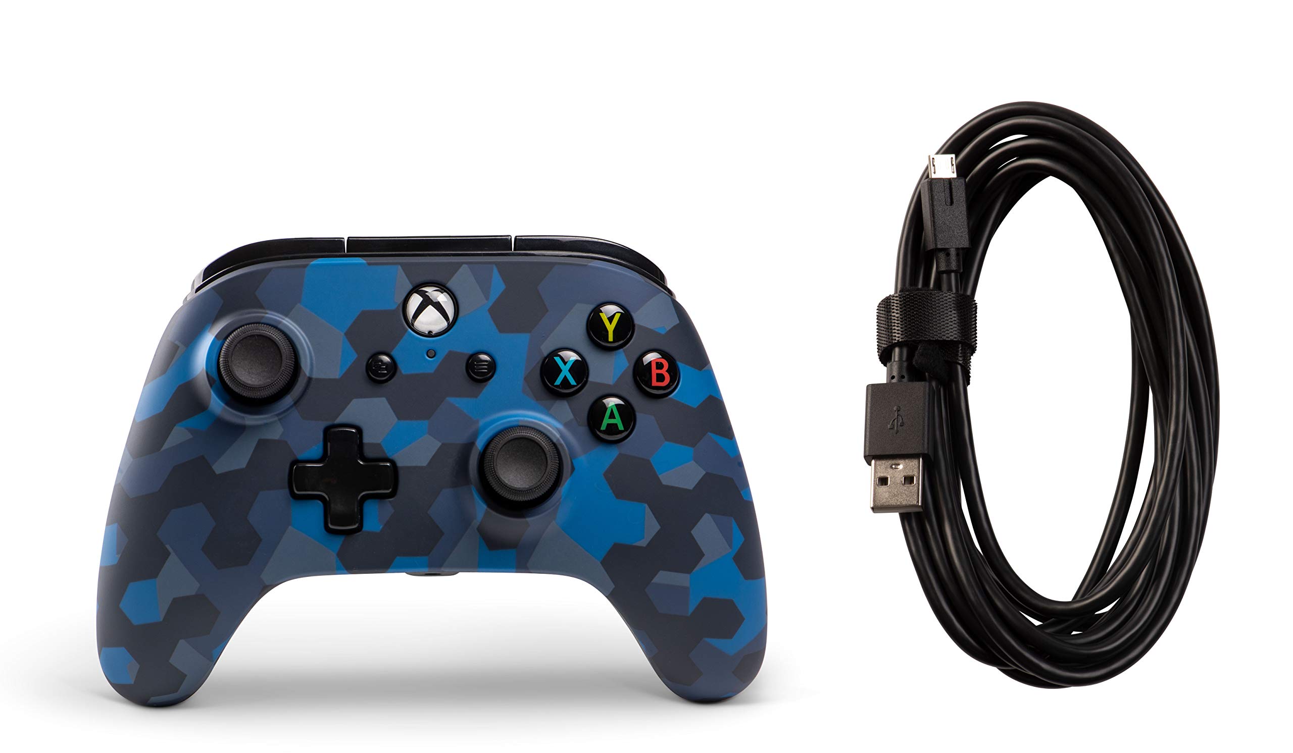 PowerA Wired Controller for Xbox One - Night Cloud Camo