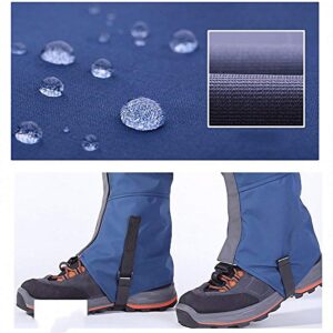 LEJUNJIE Waterproof Snow Leg Gaiters Breathable Snow Leggings Long Outdoor Hiking Fishing Boots Gaiters Hunting Riding Leggings