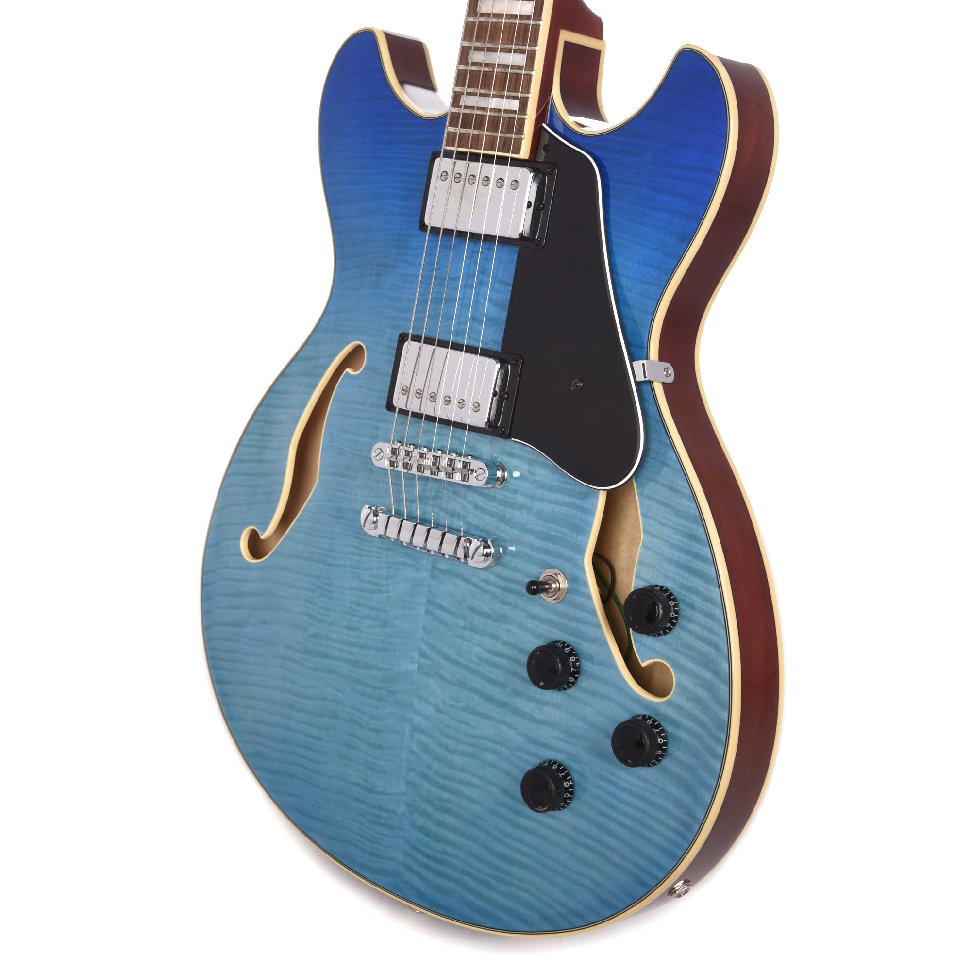 Ibanez AS73FM Artcore Azure Blue Gradation Semi-Hollow Body