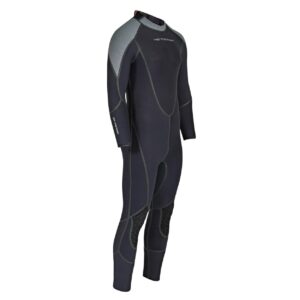 Henderson 5mm Men's Aqua Lock Back Zip Dive Fullsuit - Black - X-Large